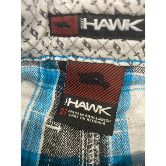 Tony Hawk Boys Plaid Chino Shorts Size 2T Multicolor - Picture 4 of 4